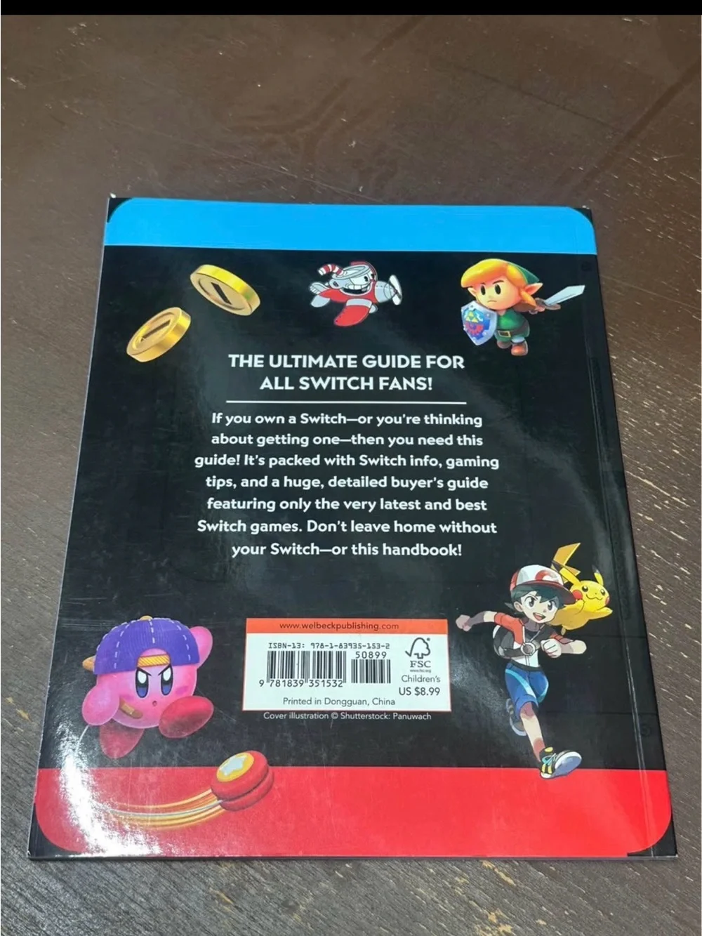 Nintendo The Essential Handbook for Switch - Blue & Red Cover
